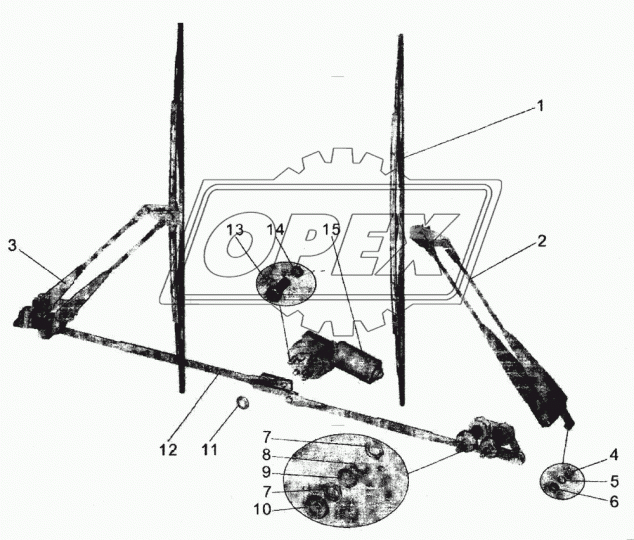 0 390 242 407 Мотор стеклоочистителя MAN / Shaanxi F2000/F3000 MAN LCV (1970-2020) Bosch